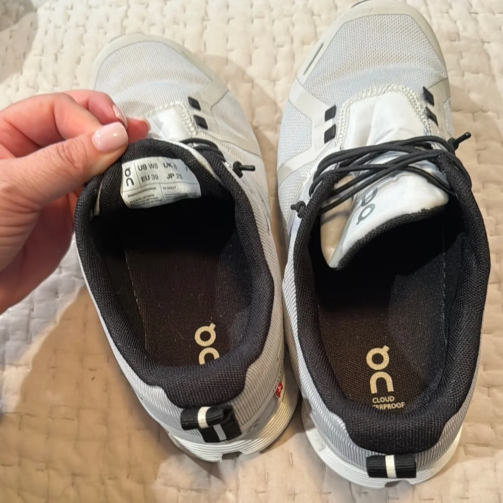 Cloud 5- women’s glacier white sneakers - Picture 4 of 5